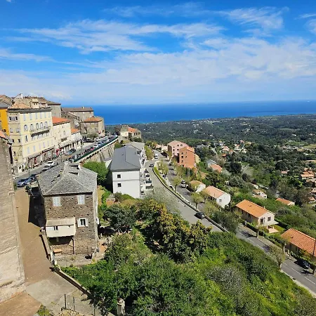 Palazzu Massoni, Magnifique Vue Sur La Et La Montagne, Clim, Wifi, Parking Gratuit * Cervione